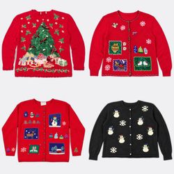 Wholesale Vintage Christmas Sweaters Bundle | 10pc..