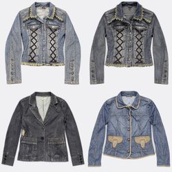 Y2K Britney era Denim Jackets