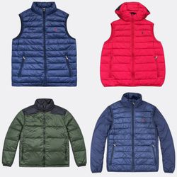 Polo Ralph Lauren Puffer Vests and Jackets