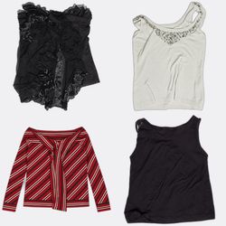 Trägershirts und Bustier-Oberteile
