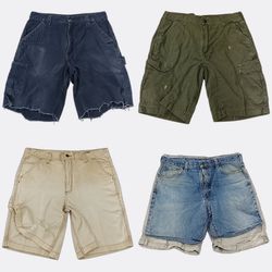 CR13291 Vintage Carhartt Shorts Bundle