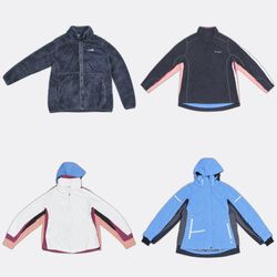 Columbia The North Face Jackets Lot