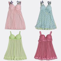 Lace Trim Babydoll Camisoles Lot