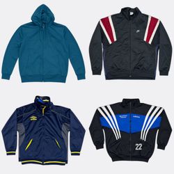 Adidas Nike Track Jackets