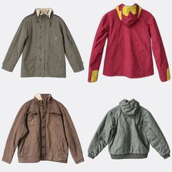 1310 Jaquetas com Capuz e Parka Workwear sem Marca