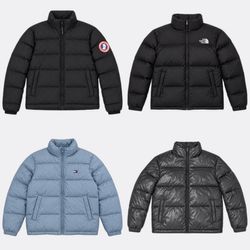 The North Face Assorted Outdoor Puffer and Down Ja..
