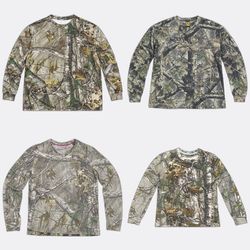 Realtree Mossy Oak Camouflage long sleeve t -Shirt..