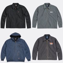 Dickies Canvas and Zip Workwear Jackets