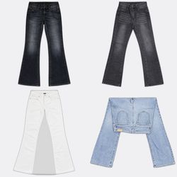 Y2K Bootcut And Flared Jeans