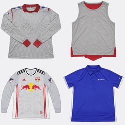 Adidas Nike Athletic T-Shirts and Football Jerseys..