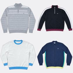 Lacoste Knit Pullover Sweaters