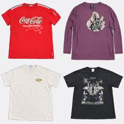 50-teiliges Y2K- & Vintage-Grafik-T-Shirt-Großhand..