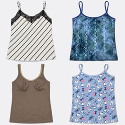 Women's Assorted Strappy Camisoles #346