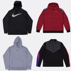 Nike Pullover and Zip Sweatshirts