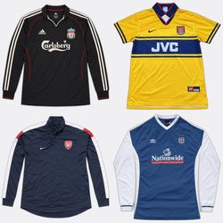 Umbro Adidas Fußballtrikots