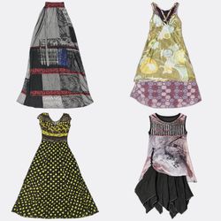 Printed Midi and Maxi Dresses