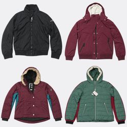 Hollister Abercrombie & Fitch Jackets