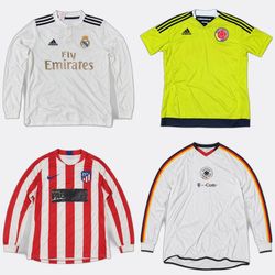 Adidas Nike Football Shirts