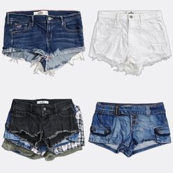 Hollister Aeropostale Casual Denim Shorts