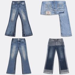 Sinto minha falta Rock Revival True Religion Jeans..