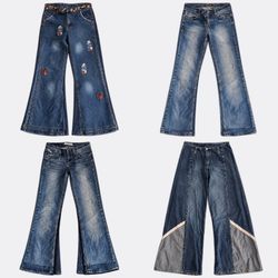 Flared Denim Jeans Bundle