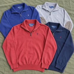 UN1016 Polo Ralph Lauren Quarter Zip Sweaters