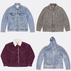 Levi's Wrangler Vestes en jean