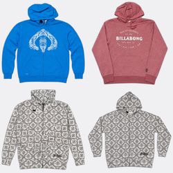 Surf Billabong Quiksilver Hoodies