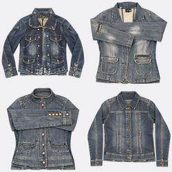 Y2K NYC IT Girl Denim Jackets RE-2587