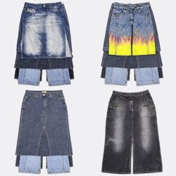 Diesel Missoni Denim Skirts-AV-191