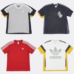 Adidas Printed and Plain T-Shirts 2806B19