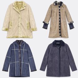 Fv-2956 Faux Shearling Winter Coats Selection