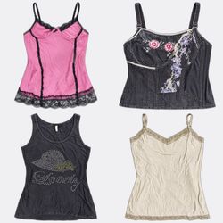 Assorted Y2K Women's Camisoles and Tank Tops