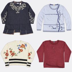 Y2K Festive novelty Sweaters and Cardigans Mix