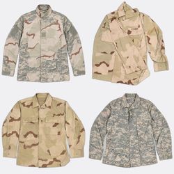 Military Surplus Camouflage Jackets