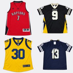 Maillots NFL NHL NBA