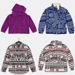 Crazy Fleece Jackets and Tops