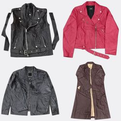 CR13634 Vintage Leather Jackets Bundle