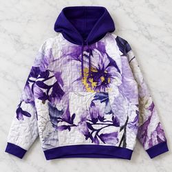 Upcycled Quilted Hoodie (Dc-10-58)