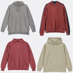 Gymshark Hoodies and jackets - LOT DE 10