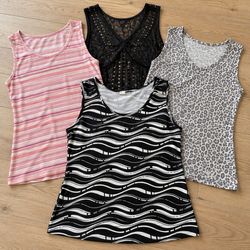 Women's Printed Tank Tops and Tops