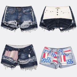 Y2K Denim Shorts Job Lot