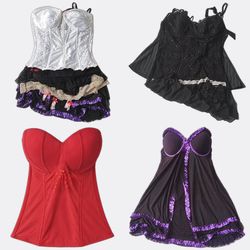 Women's Bustier Corset Tops