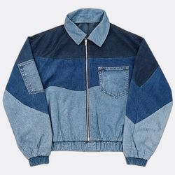 CR13607 Upcycled Levi's Crop Jackets Bundle