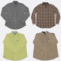 Chaps Long Sleeve Button-Up Shirts RV # 1137