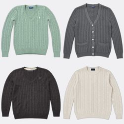 Polo Ralph Lauren Maglioni in maglia a trecce