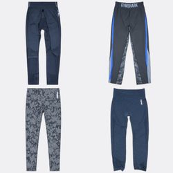 Gymshark Active Leggings Sweatpants Shorts Selecti..