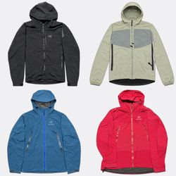 Ensemble de vestes à capuche et gilet Arc'teryx