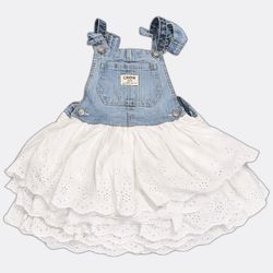 OshKosh B'gosh Denim Pinafore Dresses