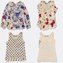 Women Printed Blouses and Sleeveless Tank Tops